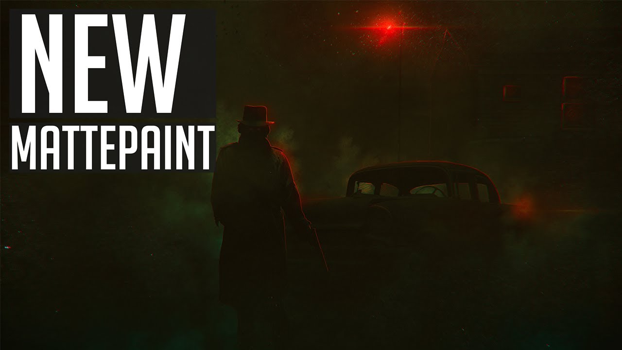 Red Glow (mattepainting by Andrew Matskevich) CC