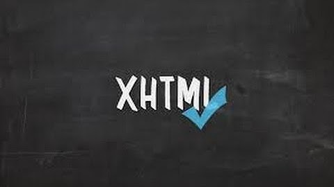 دورة تعلم xhtml الدرس الاول