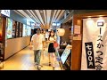 Fukuoka City Walking Tour 4K🌆Hakata old town to Hakata station underground shopping area🍜