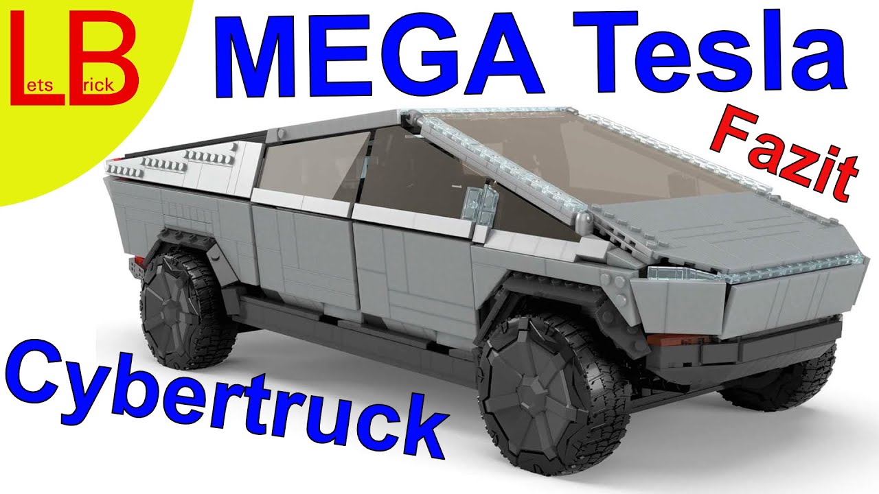 Mega Tesla Cybertruck: Kantiger Modell-Pick-up zum Selberbauen