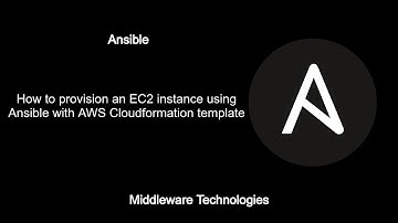 How to provision an EC2 instance using Ansible with AWS Cloudformation template