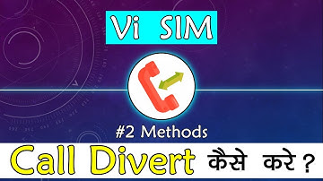 Vi me Call Divert chalu kaise kare? Activate Call forwarding in #Vi