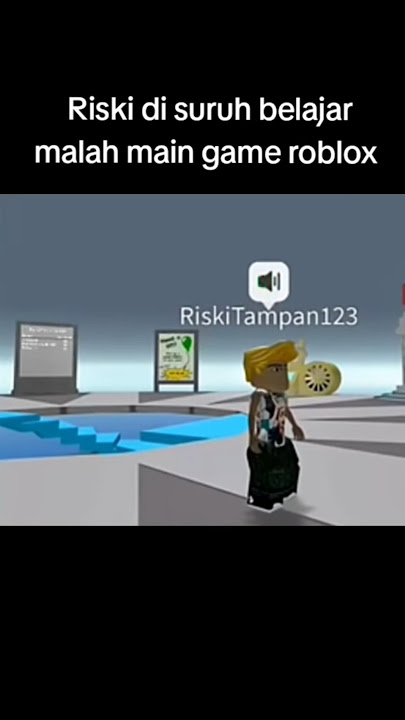 Riski Di Marahin Emaknya🤣 #roblox #trending