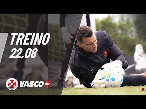 Vasco da Gama realiza treino em 22 de agosto com foco na preparação da equipe