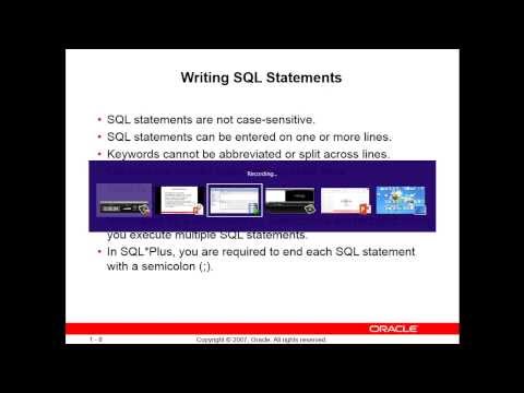 Learn Oracle Developer 11g - Lesson 1