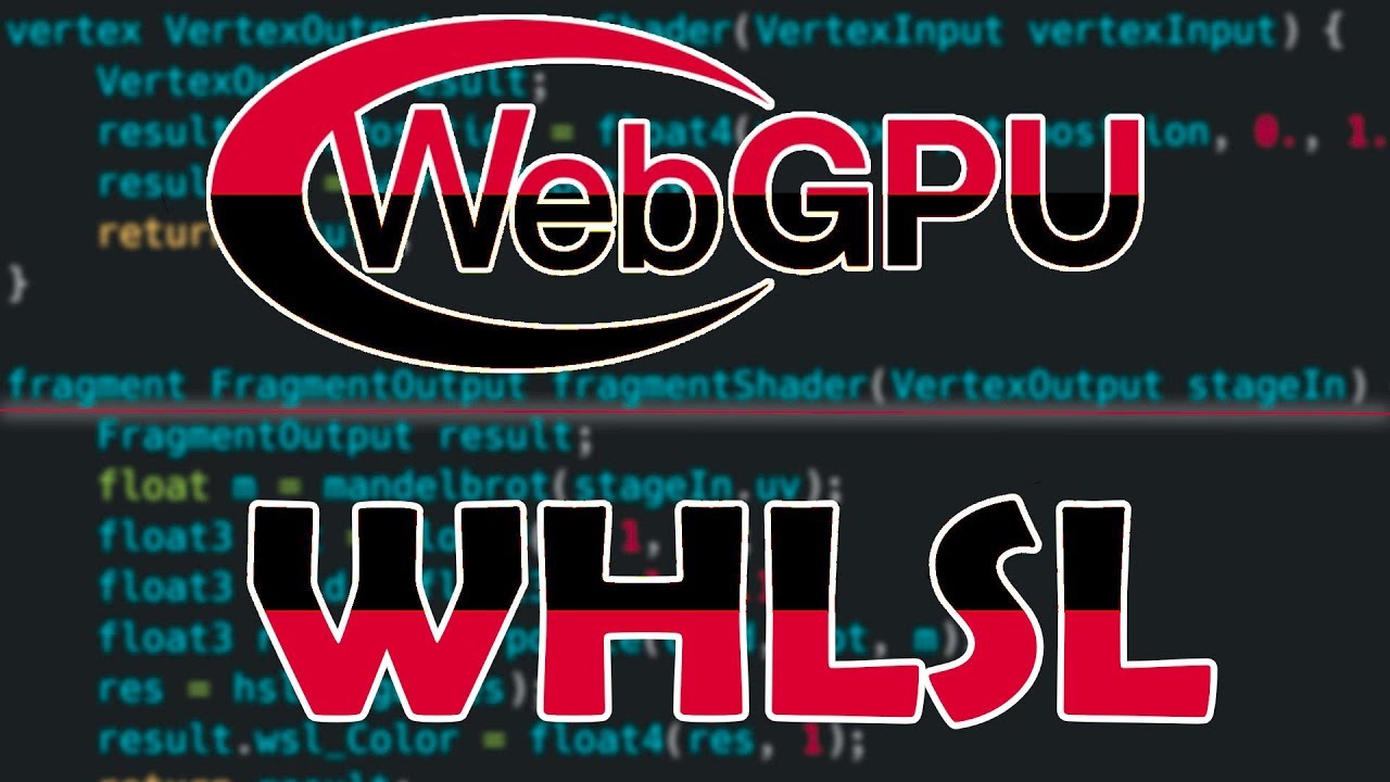WebGPU + WHLSL -- The Future of 3D In The Browser? - YouTube