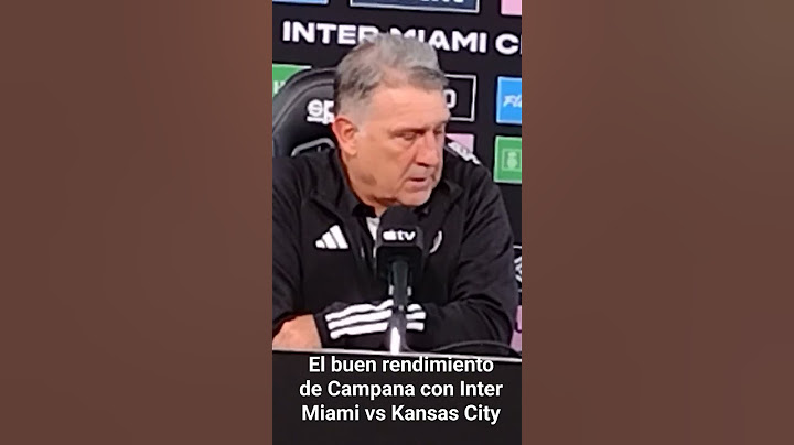 Inter Miami sin Messi gana 3-2 vs Kansas City