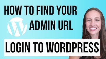 Forgot WORDPRESS Login URL? - How to SIGN into WORDPRESS with WP ADMIN URL