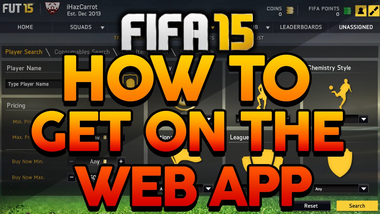 FIFA 15 Ultimate Team web app arrives on Android and iOS