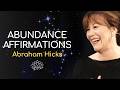 ABRAHAM HICKS - MONEY ABUNDANCE WEALTH AFFIRMATIONS With Binaural Beats Brainwave Music 2020| No Ads