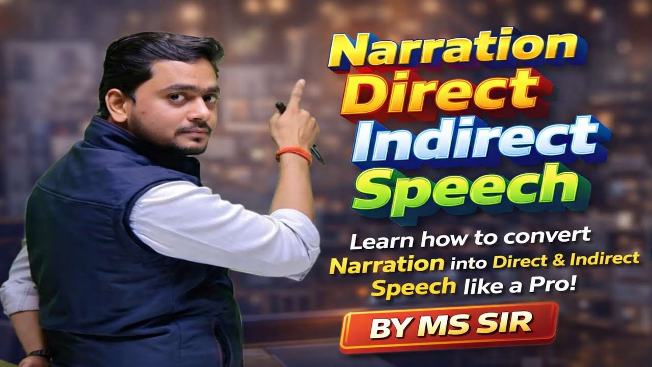 Narration (direct indirect speech) up, cbse, icse