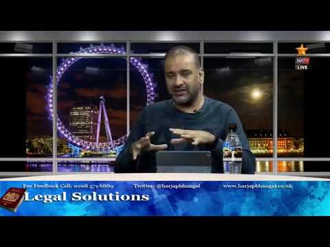 Legal Solutions with Harjap Bhangal - 05.06.2020.