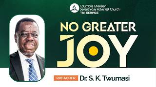 HAPPY SABBATH, DIVINE SERVICE, SERMON BY PASTOR S.K TWUMASI, 8/1/26