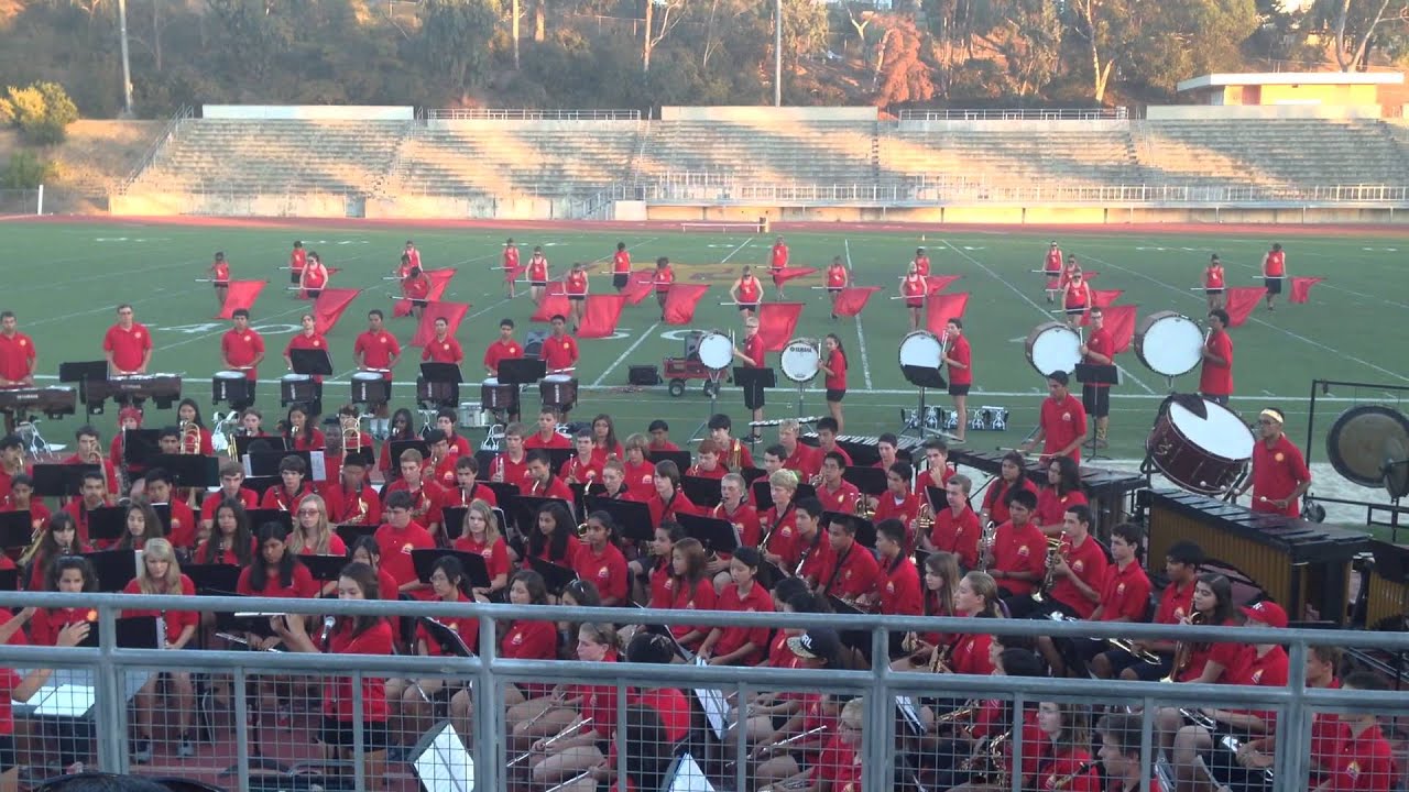 Mt Carmel High School Band Camp 2014 1 YouTube