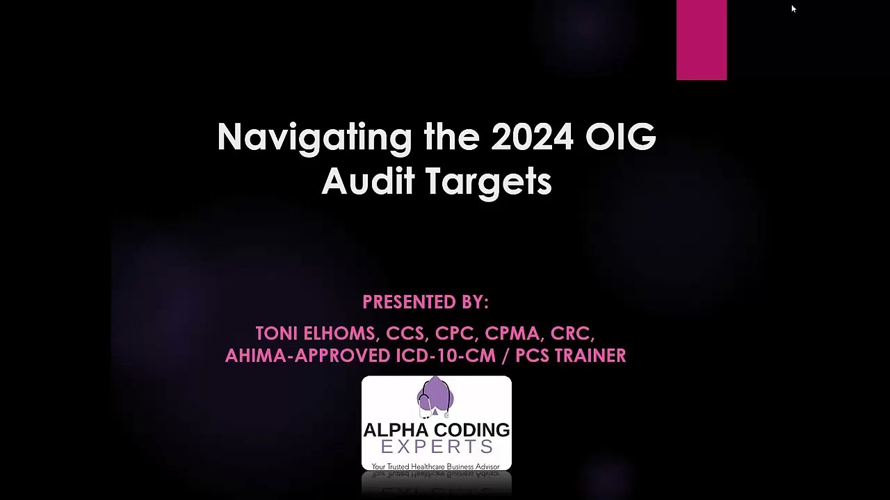 Navigating the 2024 OIG Audit Targets