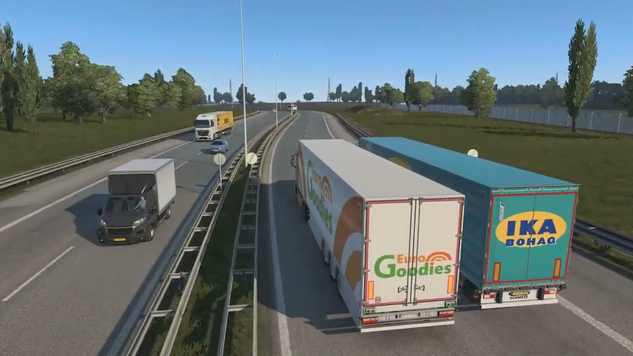 ETS 2 SCANIA V8 1080p60fps Gameplay 