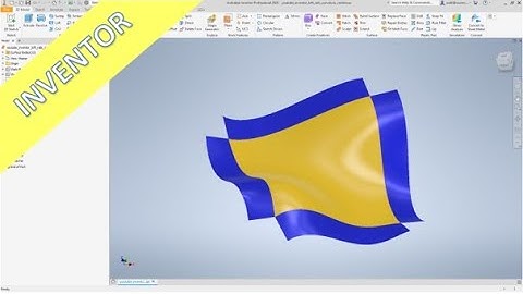 Loft with Rails and Continuity - Inventor 2020 Training - Surfaces