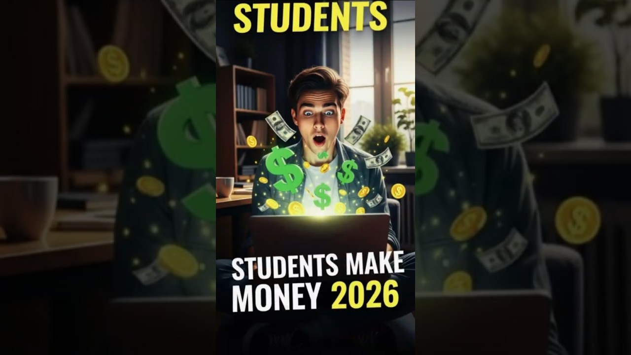 7 Best Side Hustles for Students in 2026 | Make Money Online (No Experience)