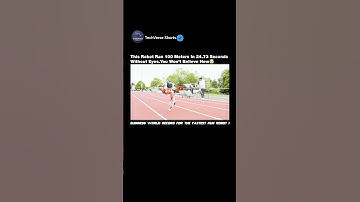 🏃‍♂️🤖 Cassie the Robot Just Broke the 100m Record#shorts#robot
