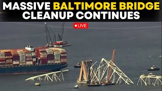 Baltimore Bridge Collapse Probe LIVE | Dramatic Rescue Operations Underway | Baltimore Bridge LIVE