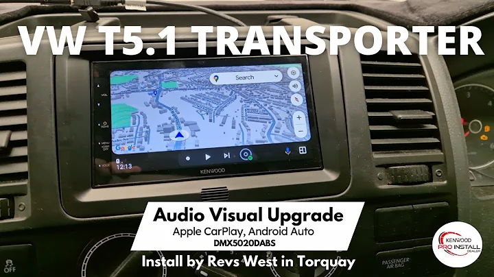 VW T5.1 Transport Audio Upgrade KENWOOD DMX5020DABS #vw #caraudio #carplay