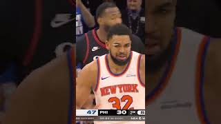 Karl-Anthony Towns takes one defender for a spin before posterizing another 😲