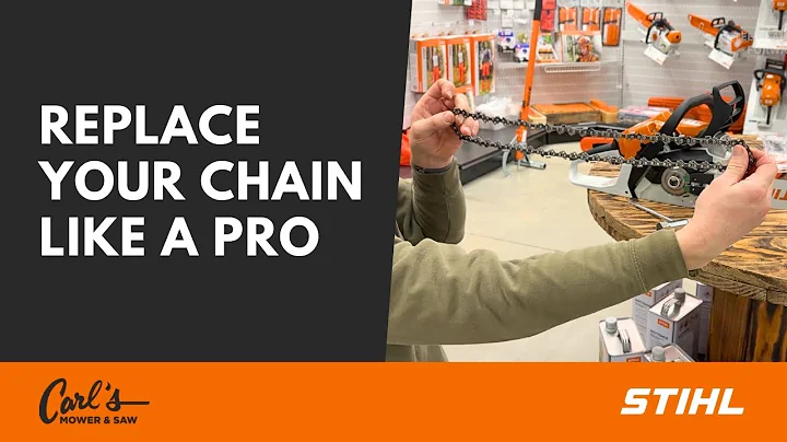 How to Replace Your STIHL Chainsaw Chain in Under 2 Minutes