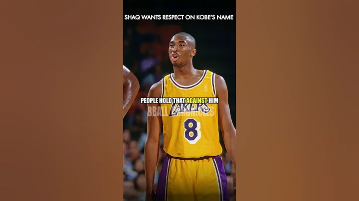 Shaq: Why Isn't Kobe In The GOAT Debate? 🤔 |  @TheBigPod #shorts #kobebryant #kobe