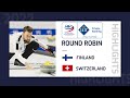 Finland v Switzerland - Highlights - LGT World Men's Curling Championship 2022