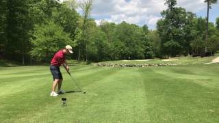 17th hole, 2nd shot at Cherokee Run Golf Club (Conyers, GA)