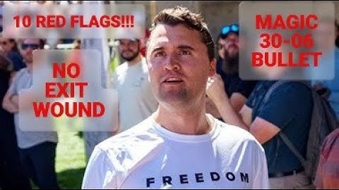 10 RODE VLAGGEN IN HET ONDERZOEK NAAR DE MOORD OP CHARLIE KIRK WONDERBAARLIJKE 30-06 KOGEL - GEEN...
