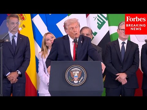 BREAKING NEWS: President Trump Delivers Remarks After Signing Historic Gaza Ceasefire Deal