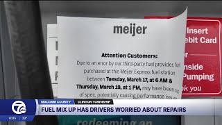 Drivers could need engine repairs after fuel mix-up at Meijer gas station