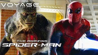 Fighting The Lizard At School | The Amazing Spider-Man | Voyage | With Captions