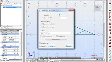 Robot Structural Analysis - Connection design