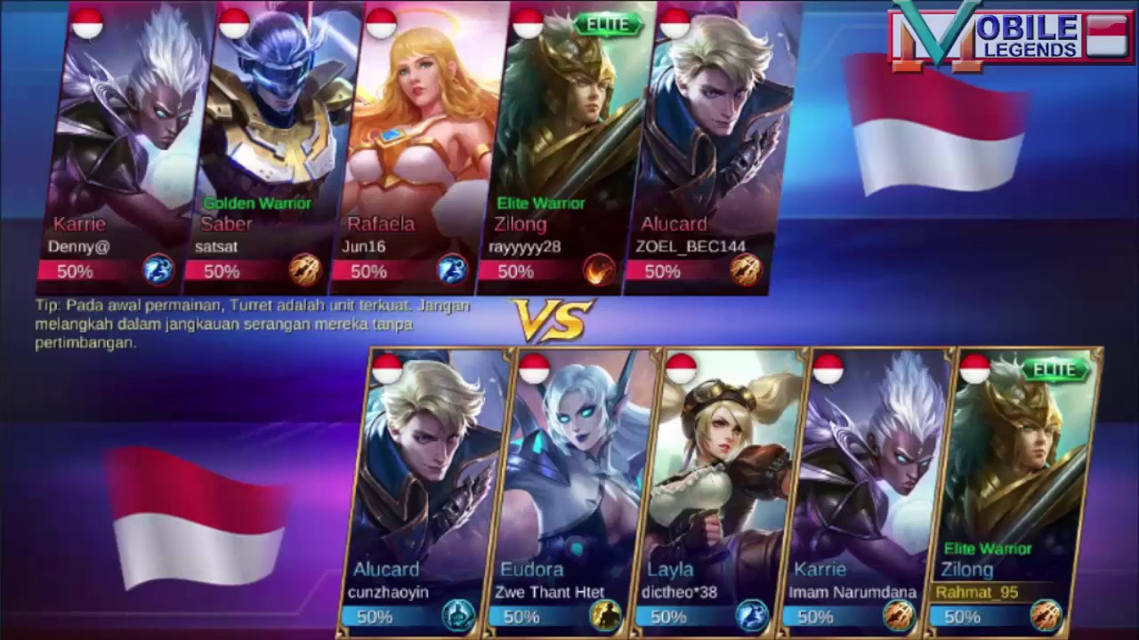 Indonesia Mobile Legends GOOD Combination Of Zilong And Layla