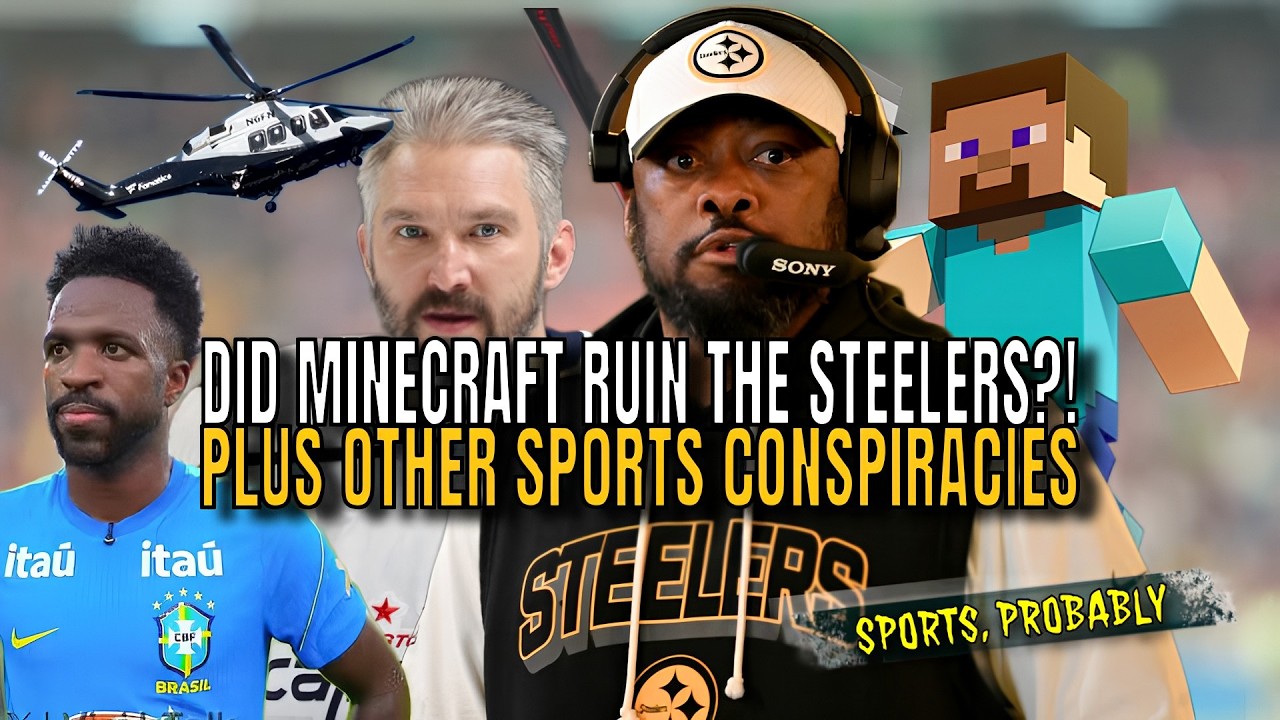 Did Minecraft Ruin the Steelers?! (Plus NFL Ref Chaos, LeBron’s Helicopter & White Sox Fever)