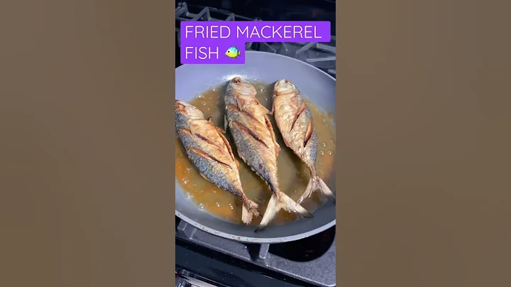 #shorts FRIED MACKEREL FISH KAY NAKALUGSONG MAN