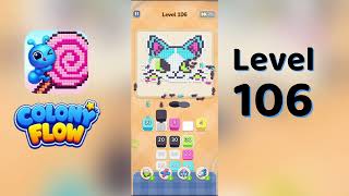 Colony Flow Level 106 Walkthrough | Full Gameplay | Solutionguruji