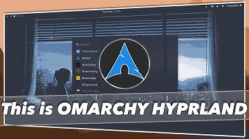 THIS IS OMARCHY ARCH LINUX HYPRLAND SETUP 🫡