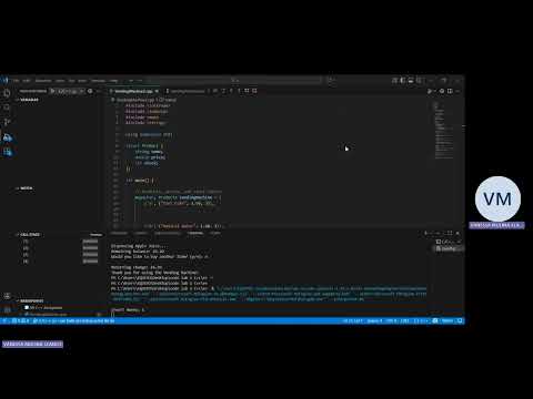 Vending Machine Program (C++)