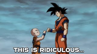That Time Krillin Fought Super Saiyan Blue