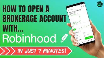 How to Open a Brokerage Account with Robinhood (Tutorial for Beginners)