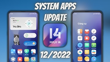 System Apps MIUI 14 Trên MIUI 13/12.5 | Một Vài Thay Đổi