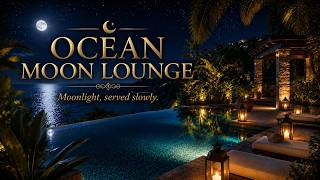 Calm Night Jazz — Moonlit Infinity Pool, Soft Electric Piano | for Relaxing &amp; Sleep (1 Hour)