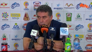Rueda de prensa de Luis Fernando Suárez, técnico de Junior Rueda de prensa de Luis Fernando Suárez, técnico de Junior