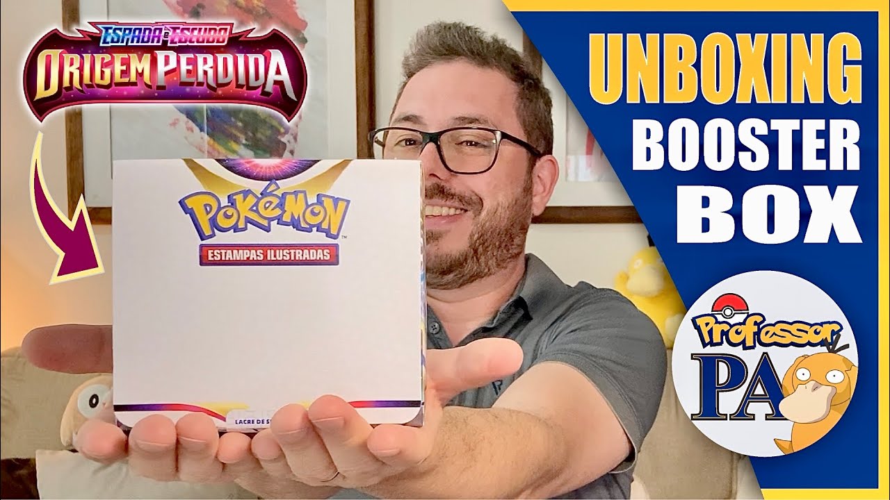 MINHA ÚLTIMA BB! 👀 Unboxing Booster Box de ORIGEM PERDIDA - Pokémon TCG ...