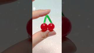 풍선테이프로 귀여운 미니체리🍒말랑이 만들기 - Cute Cherry Squishy DIY with Nano Tape