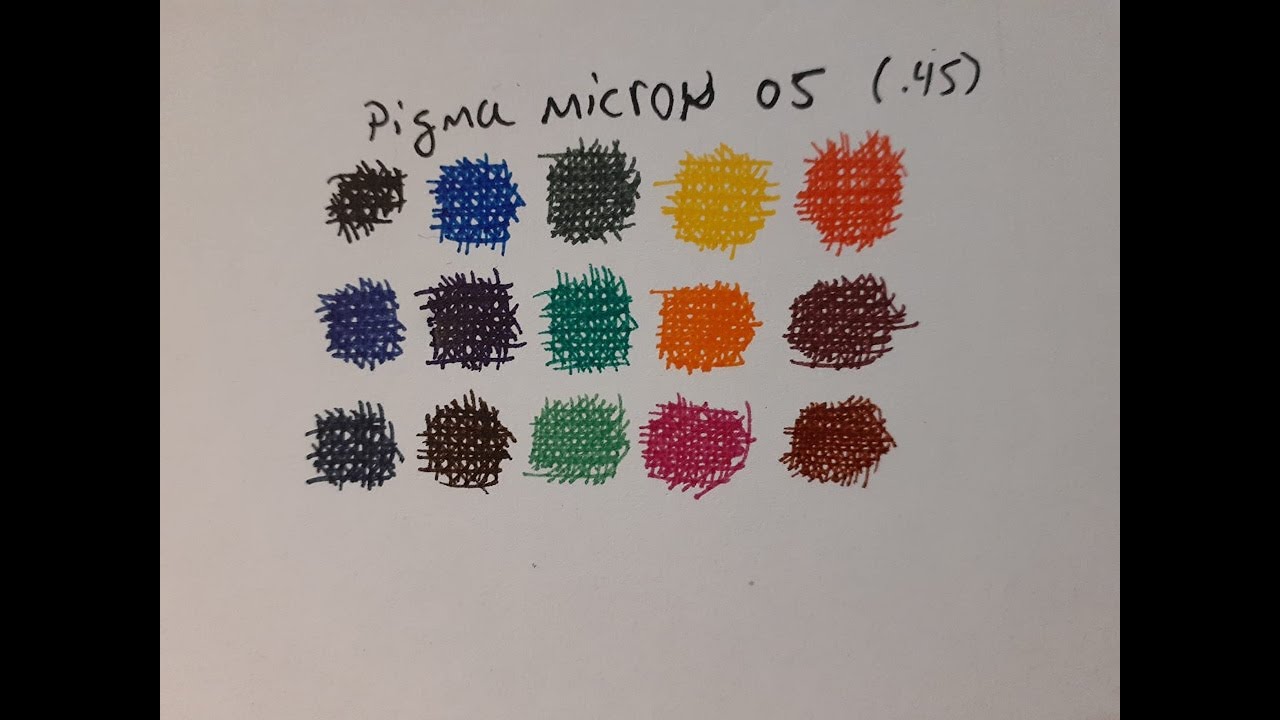 SAKURA Pigma Micron Fineliner Pens - Archival Black and Colored Ink Pens - Pens for Writing,  Review