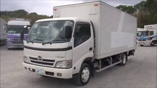 中古トラック H19 日野 デュトロ BDG-XZU424M アルミバン車＜02-0900＞